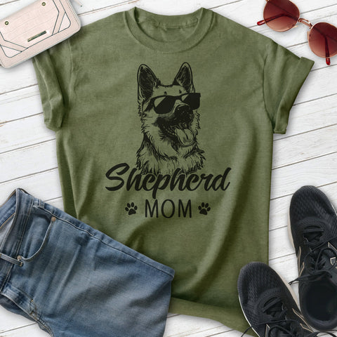 Shepherd Mom T-shirt