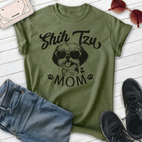 Shih Tzu Mom T-shirt