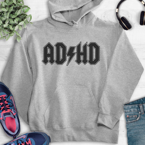 AD/HD Hoodie Heather Gray