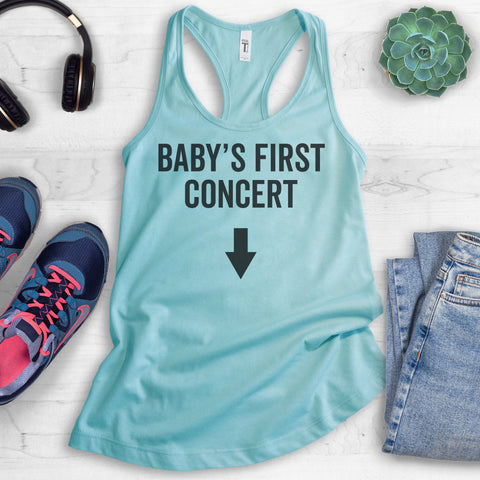 Baby's First Concert Tank Top
