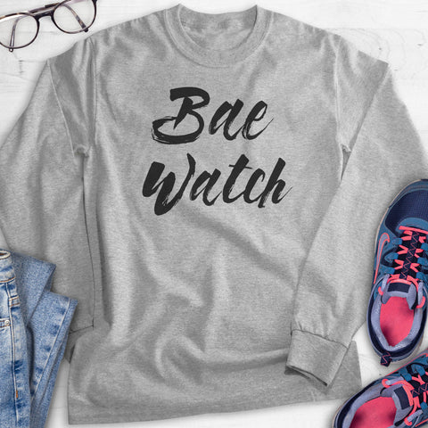 Bae Watch Hoodie, Sweatshirt, Long Sleeve T-shirt