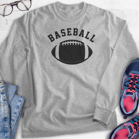 Baseball Hoodie, Sweatshirt, Long Sleeve T-shirt