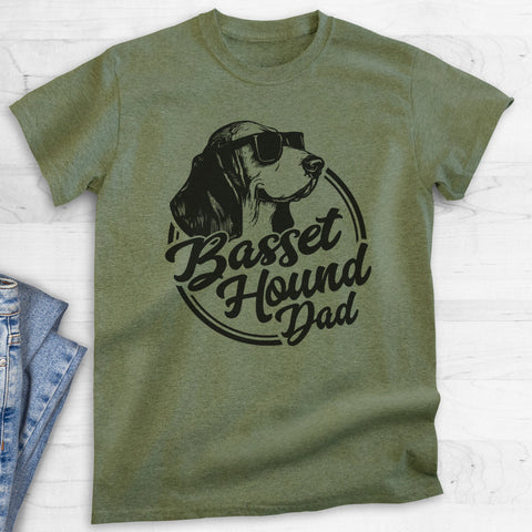 Basset Hound Dad T-shirt