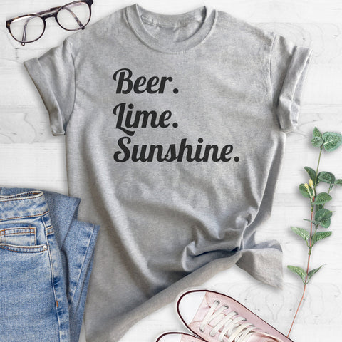 Beer Lime Sunshine T-shirt