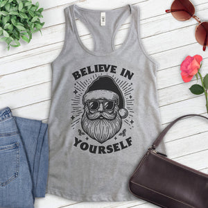 Believe In Yourself Santa Claus Tank Top