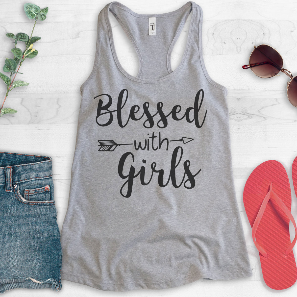 Blessed With Girls Tank Top