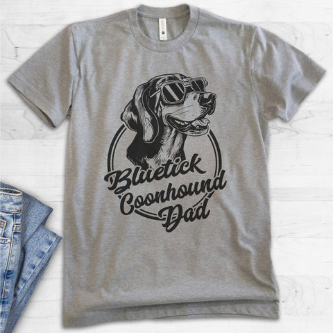 Bluetick Coonhound Dad T-shirt