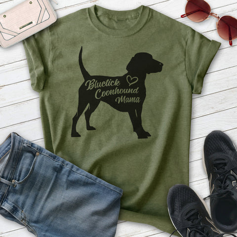 Bluetick Coonhound Mama T-shirt