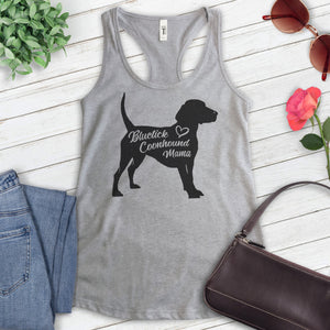 Bluetick Coonhound Mama Tank Top