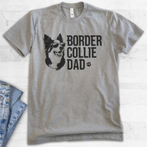 Border Collie Dad T-shirt