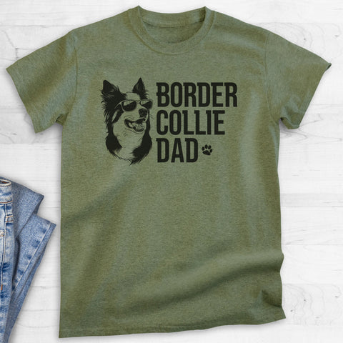 Border Collie Dad T-shirt