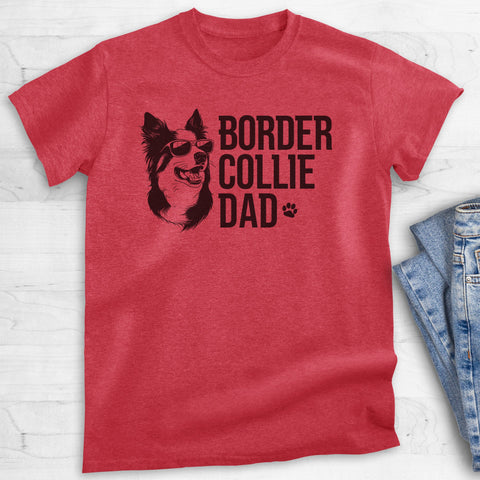 Border Collie Dad T-shirt