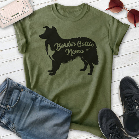 Border Collie Mama T-shirt