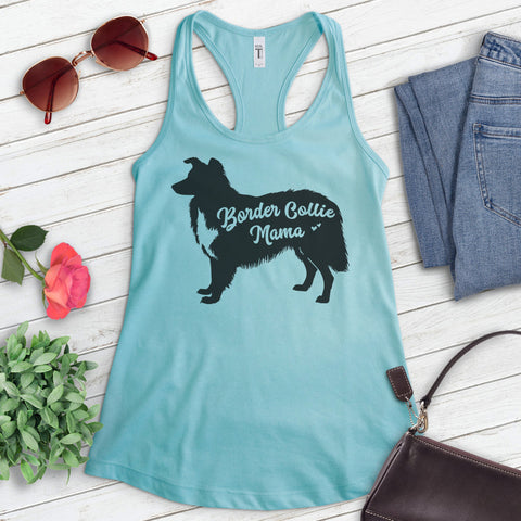 Border Collie Mama Tank Top