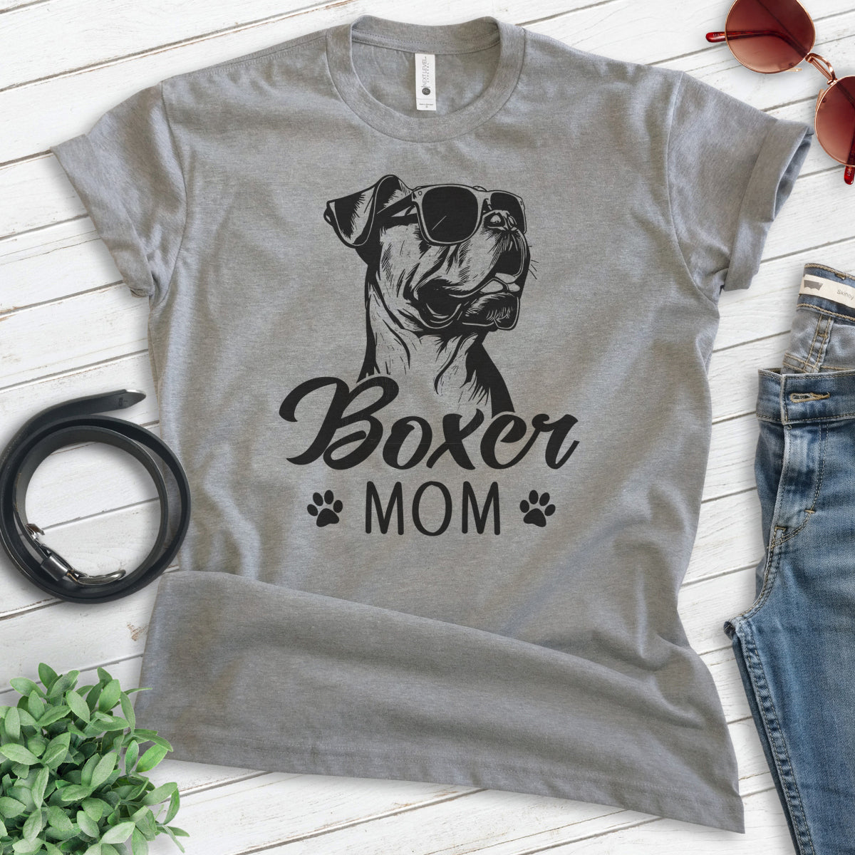 Boxer Mom T-shirt