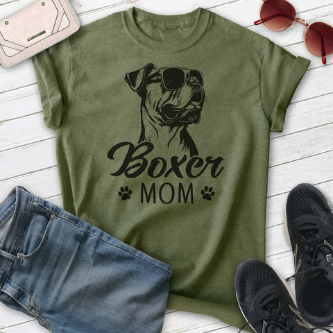 Boxer Mom T-shirt