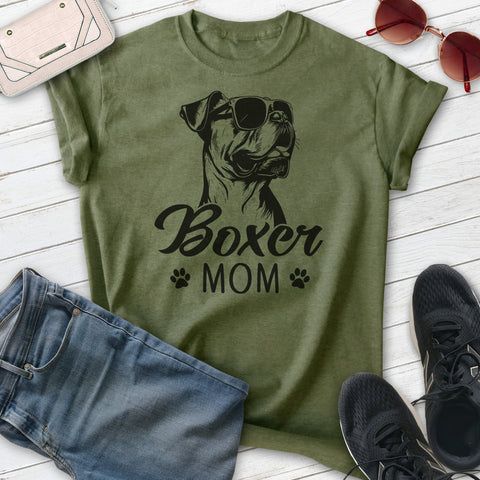 Boxer Mom T-shirt