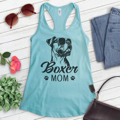 Boxer Mom Tank Top
