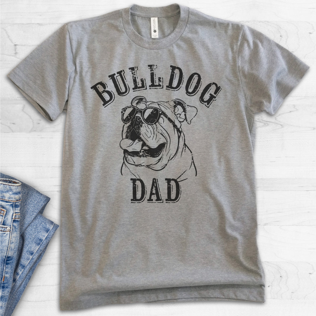 English Bullog Dad T-shirt