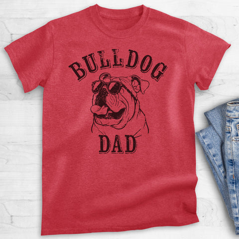 English Bullog Dad T-shirt