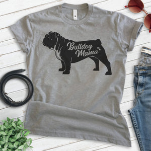 English Bullog Mama T-shirt