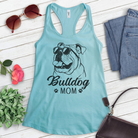 English Bullog Mom Tank Top