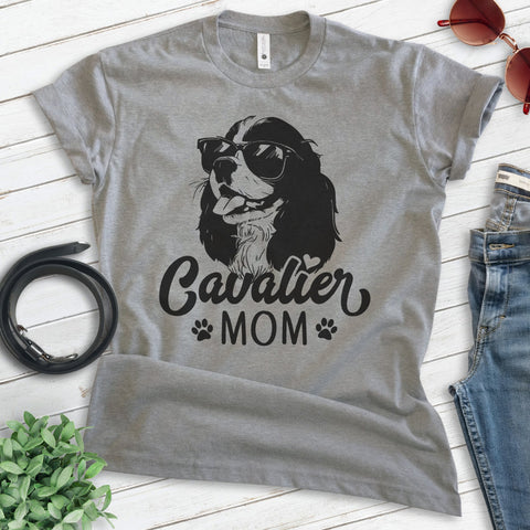 Cavalier Mom T-shirt