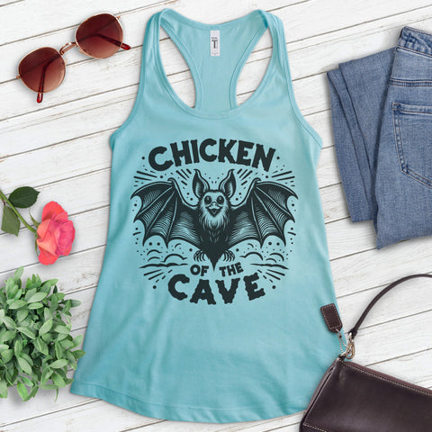Chicken Of the Cave Bat Tank Top