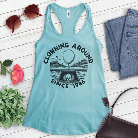 Clowning Around Since 1986 Tank Top