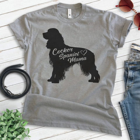 Cocker Spaniel Mama T-shirt