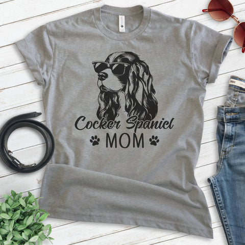 Cocker Spaniel Mom T-shirt