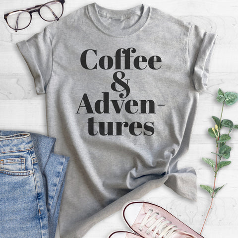 Coffee & Adventures T-shirt