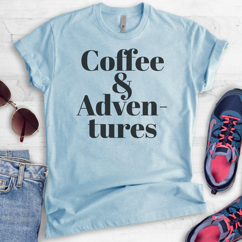 Coffee & Adventures T-shirt