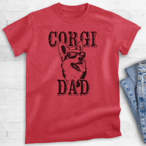 Corgi Dad T-shirt