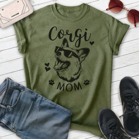 Corgi Mom T-shirt