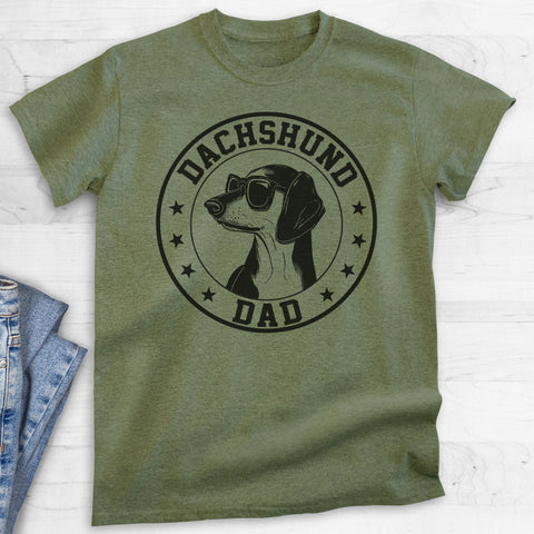 Dachshund Dad T-shirt