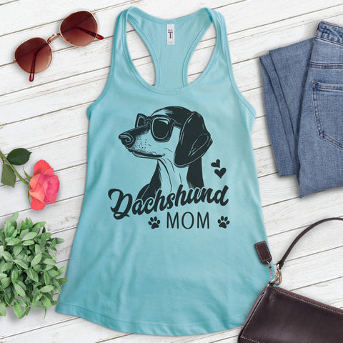 Dachshund Mom Tank Top