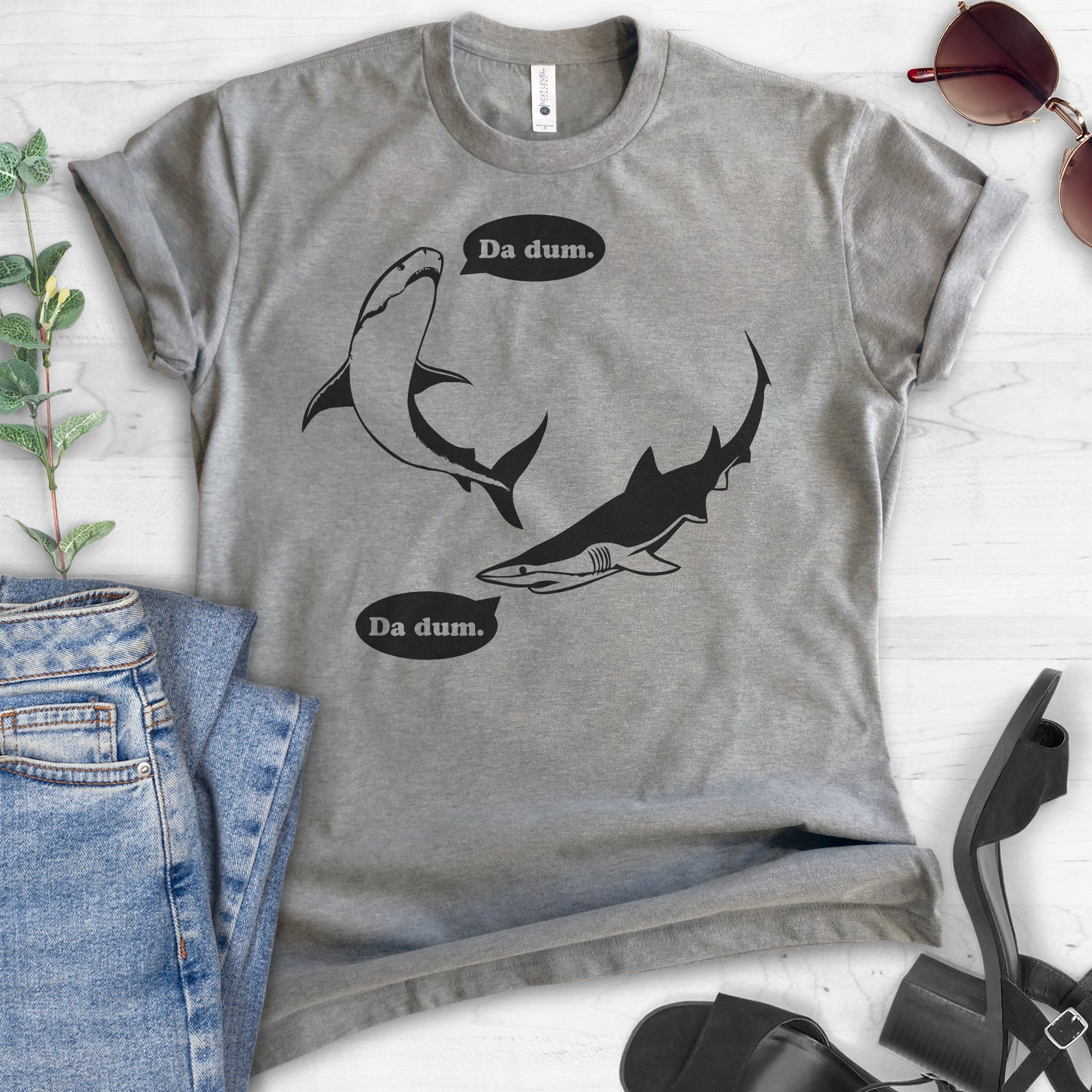 Da Dum Shark T-shirt