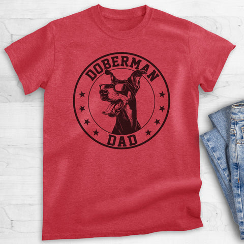 Doberman Dad T-shirt