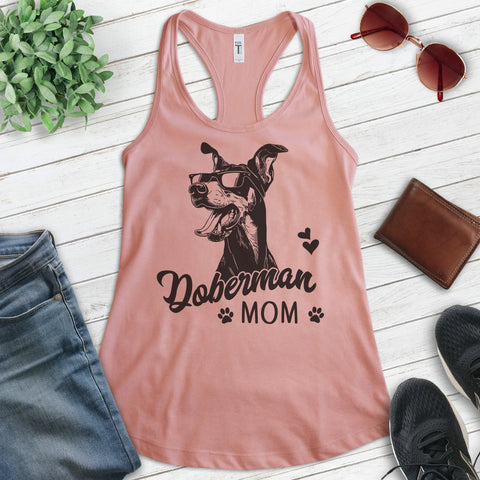 Doberman Mom Tank Top