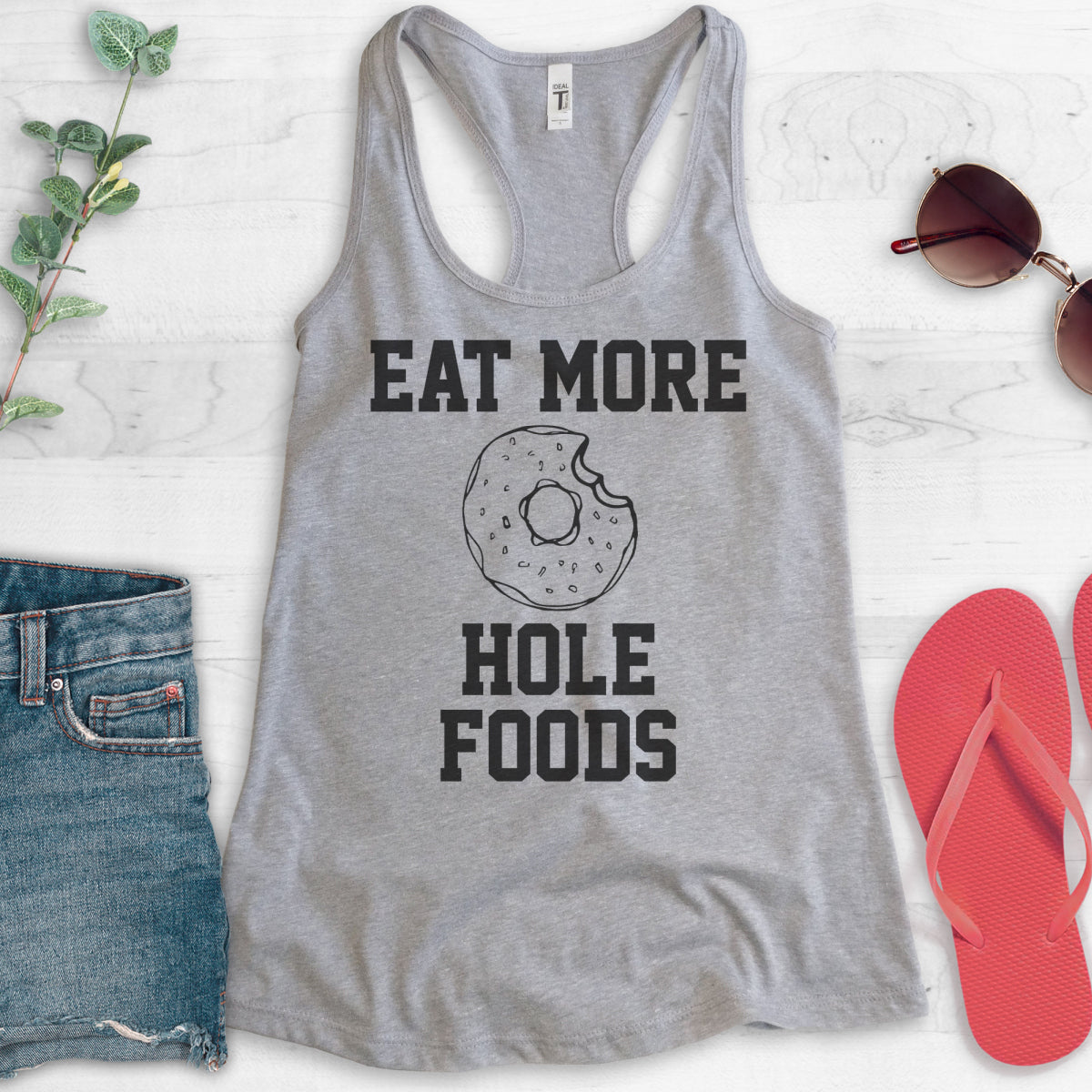 Eat More Hole Foods Tank Top