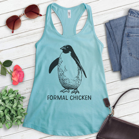 Formal Chicken Tank Top