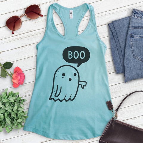 Boo Ghost Tank Top