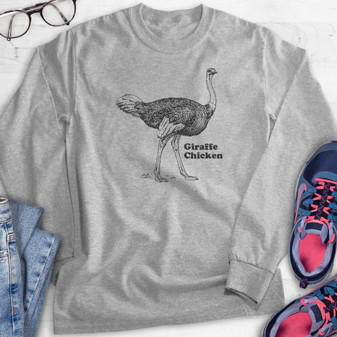 Giraffe Chicken Hoodie, Sweatshirt, Long Sleeve T-shirt