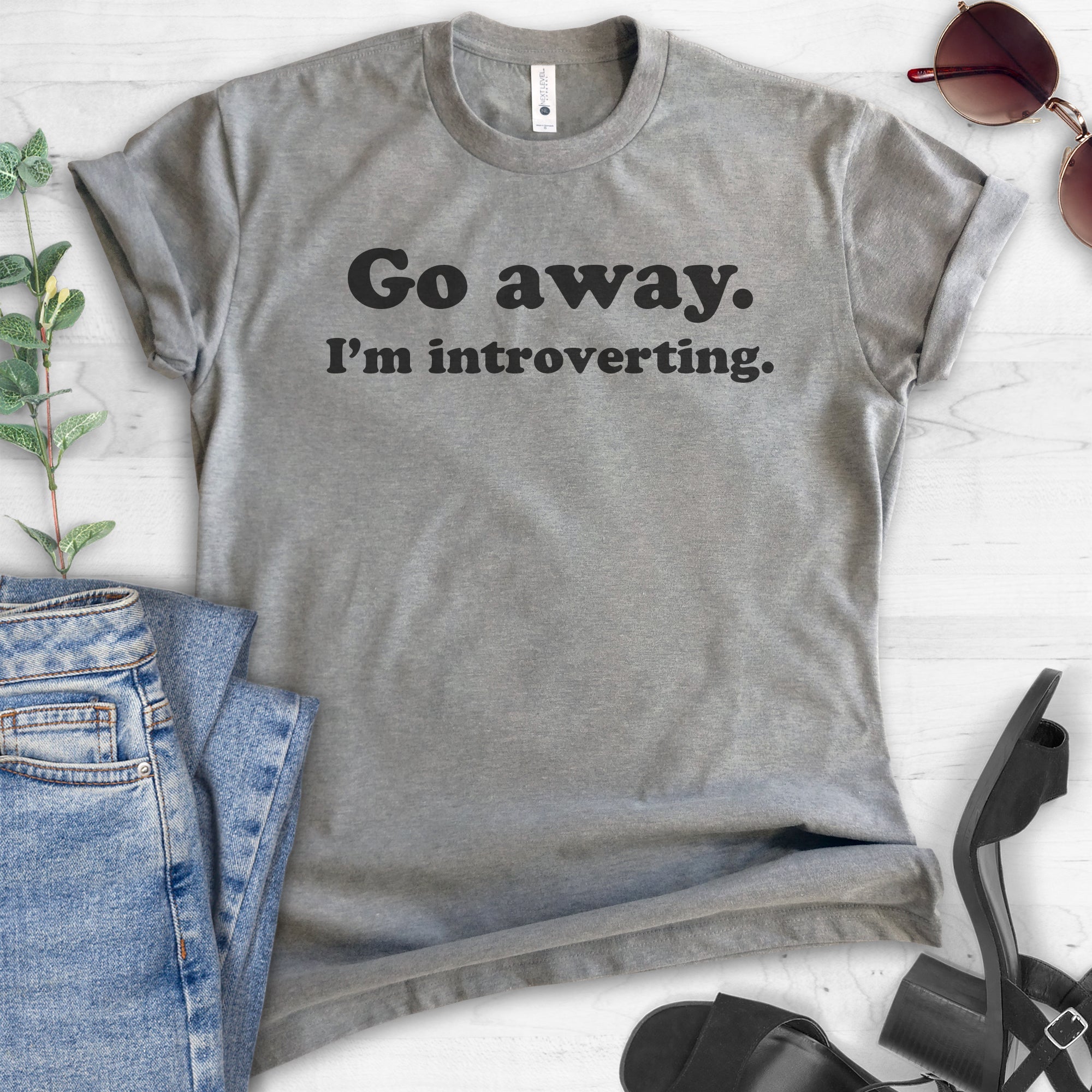 Go Away I'm Introverting T-shirt