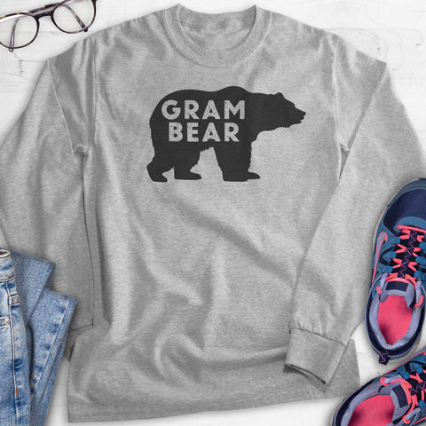 Gram Bear Hoodie, Sweatshirt, Long Sleeve T-shirt