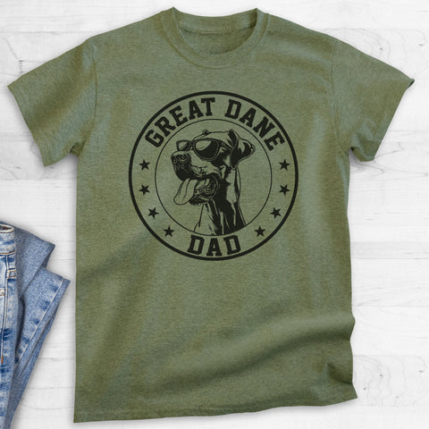 Great Dane Dad T-shirt