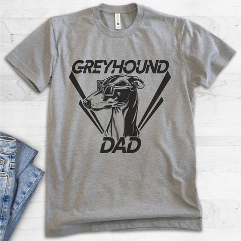Greyhound Dad T-shirt