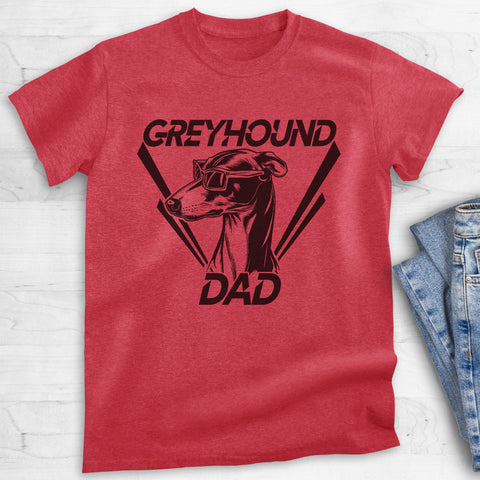 Greyhound Dad T-shirt