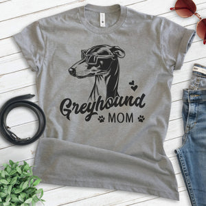 Greyhound Mom T-shirt